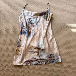 Finesse Renaissance Printed Slip Dress